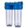 Vaso Doble Contenedor para Filtros de 10" HSS