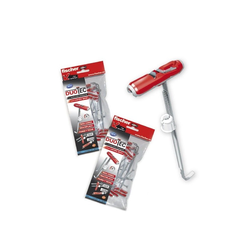 fischer 1 tacos para pared gris