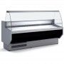 Vitrina Expositora Refrigerada Cristal Curvo Fondo 940 MM por 1,5 Metros de Largo Docriluc