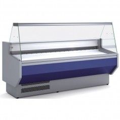 Vitrina Expositora Refrigerada Cristal Recto Fondo 940 MM por 1 Metro de Largo Docriluc