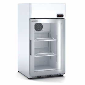 Expositor refrigerado de bebidas sobre mostrador DECCM-450 Blanco Docriluc