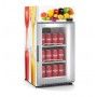 Expositor refrigerado de bebidas sobre mostrador DECCM-450-SZ Blanco Docriluc