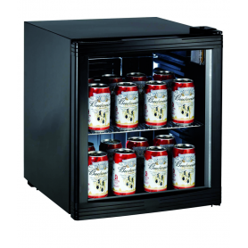 Expositor refrigerado de bebidas sobre mostrador MINIEXPO TN 52 Negro Fred