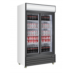 Armario expositor refrigerado de bebidas puertas corredera EXPO 1000 TN PC Fred