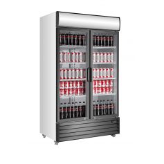 Armario expositor refrigerado de bebidas puertas abatibles EXPO 1330 TN Fred