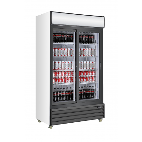 Armario expositor refrigerado de bebidas puertas corredera EXPO 1330 TN PC Fred