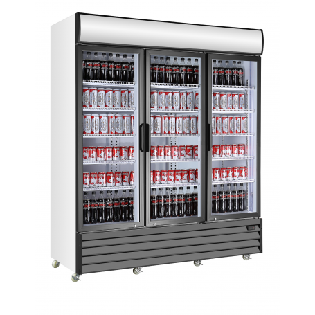 Armario expositor refrigerado de bebidas puertas abatibles EXPO 1710 TN Fred