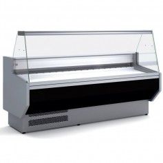Vitrina Expositora Refrigerada Cristal Recto Fondo 940 MM por 1,3 Metros de Largo Docriluc