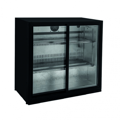 Expositor refrigerado de bebidas sobre mostrador NEW EXPOBEER 212 TN-PC Negro Fred