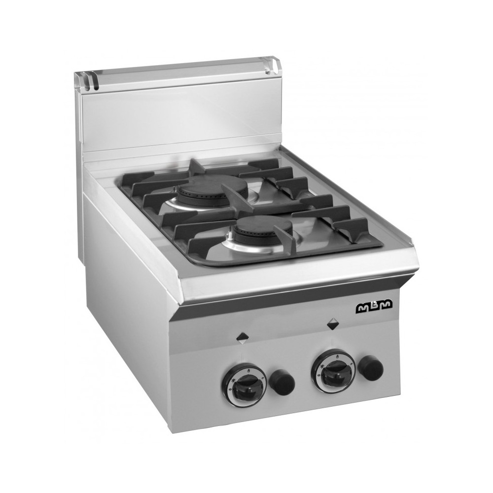 Cocina A Gas 2 Fuegos Sobremesa A Gas G2S65 SMART 650