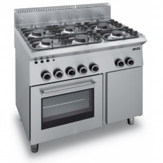 Cocina Vitrocerámica 4 zonas con Horno Eléctrico EVC4F65P SMART 650 -  Arilex SL